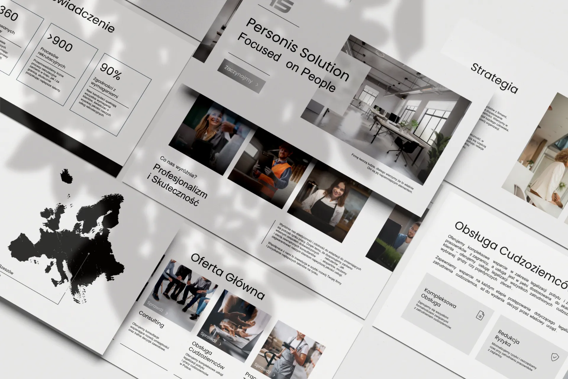 Realizacja pracy w portfolio - współpraca z firmą Personis Solutions